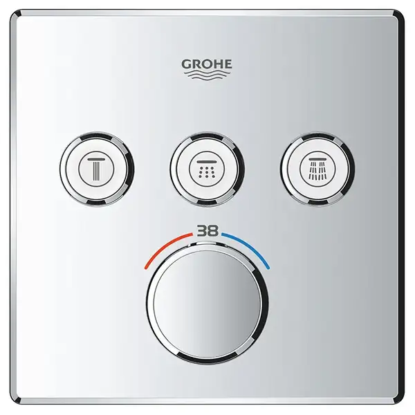 GROHE Термостат встраеваемый на 3 выхода Grohtherm SmartControl (29126000) фото 21 Aquada.com.ua