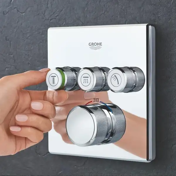 GROHE Термостат встраеваемый на 3 выхода Grohtherm SmartControl (29126000) фото 25 Aquada.com.ua