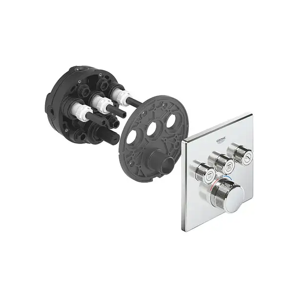 GROHE Термостат встраеваемый на 3 выхода Grohtherm SmartControl (29126000) фото 7 Aquada.com.ua