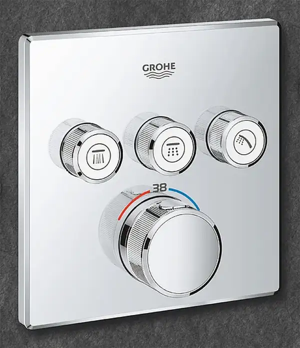 GROHE Термостат встраеваемый на 3 выхода Grohtherm SmartControl (29126000) фото 8 Aquada.com.ua