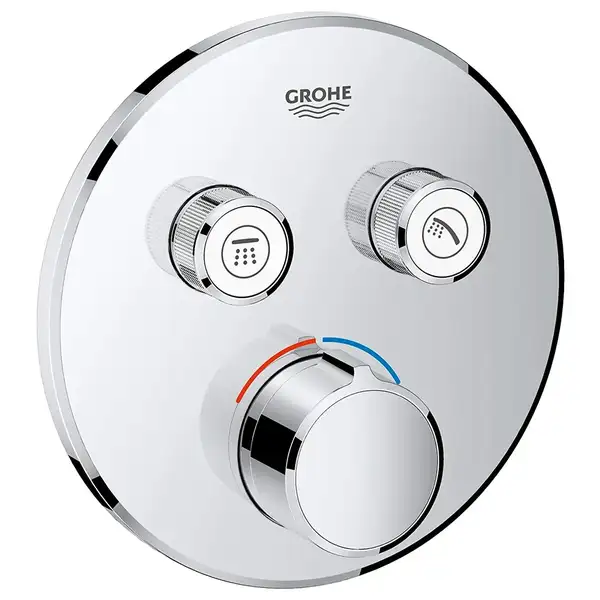 Смеситель для ванны/душа на 2 выхода Grohe SmartControl (цвет - хром) (29145000) фото 3 Aquada.com.ua