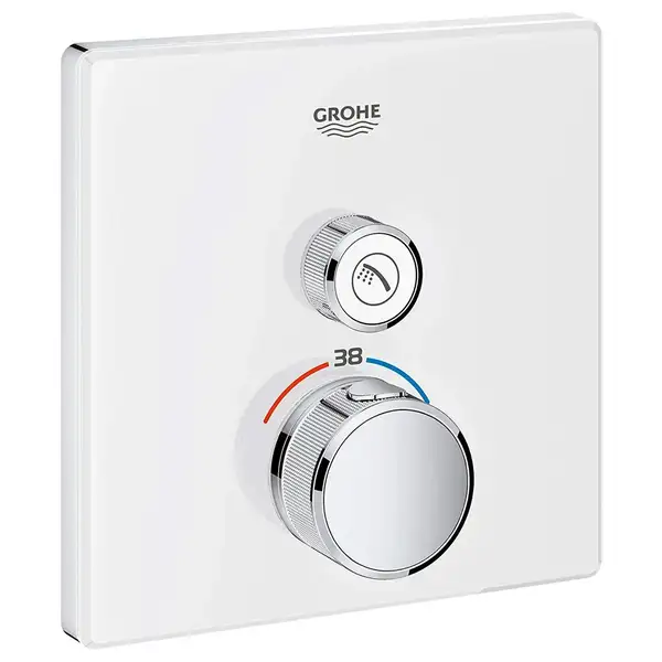 GROHE Термостат прихованого монтажу з 1-ю кнопкою керування GROHTHERM SMARTCONTROL (29153LS0) (29153LS0) фото 1 Aquada.com.ua