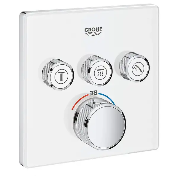 GROHE Термостат прихованого монтажу з 3-ма кнопками керування GROHTHERM SMARTCONTROL (29157LS0) (29157LS0) фото 1 Aquada.com.ua