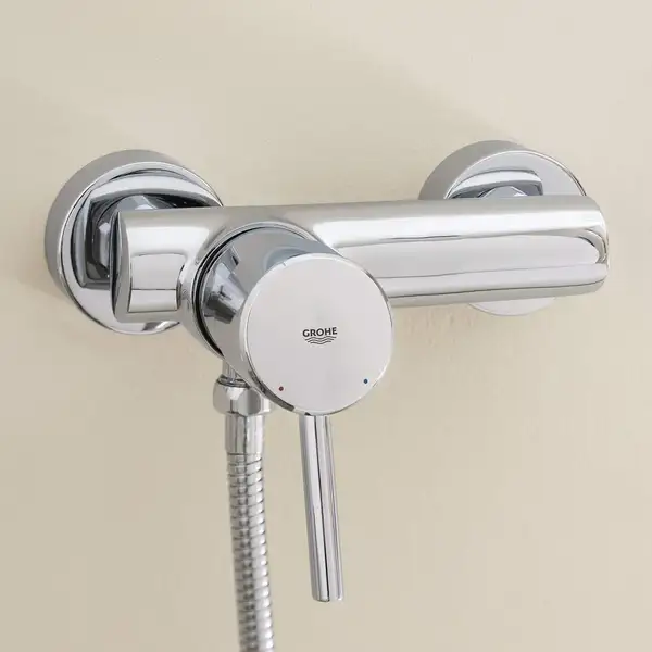 Смеситель однорычажный для душа Grohe Concetto DN 15 (цвет - хром) (32210001) фото 3 Aquada.com.ua