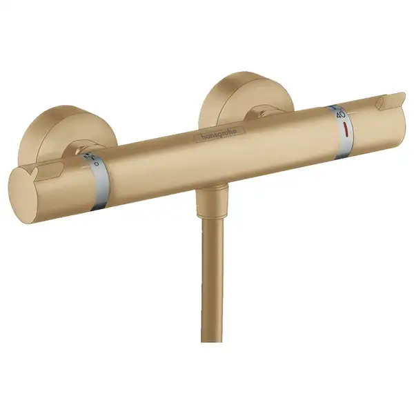 Термостат для душа Hansgrohe Ecostat Comfort (цвет - шлифованная бронза) (13116140) фото 1 Aquada.com.ua