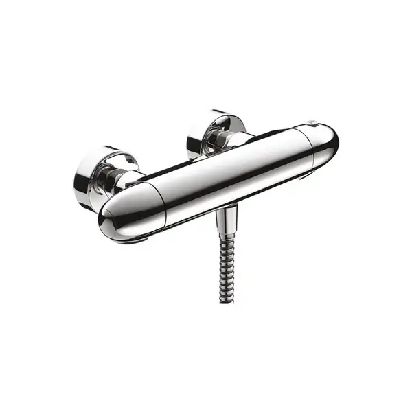 Термостат для душа Hansgrohe Ecostat Ecomax (цвет - хром) (13356000) фото 1 Aquada.com.ua