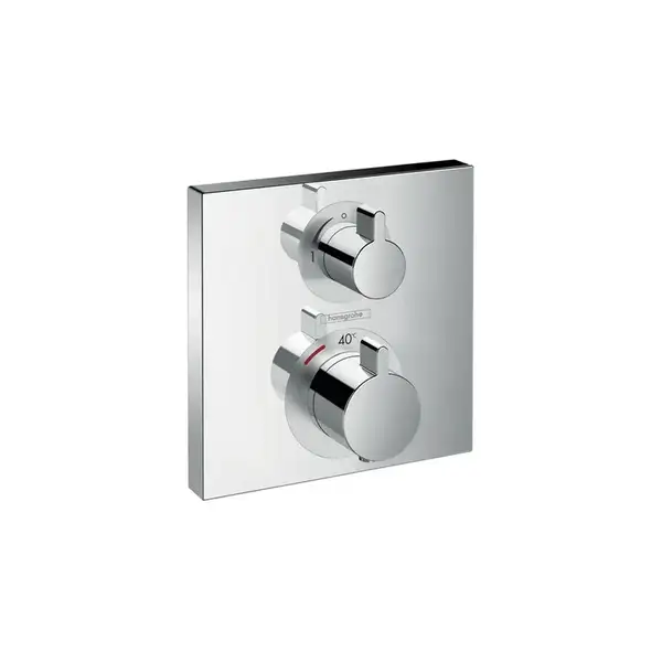 Термостат для душа Hansgrohe Ecostat Square (цвет - хром) (15712000) фото 1 Aquada.com.ua