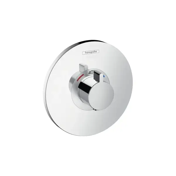 Термостат для душа Hansgrohe Ecostat S (цвет - хром) (15755000) фото 1 Aquada.com.ua
