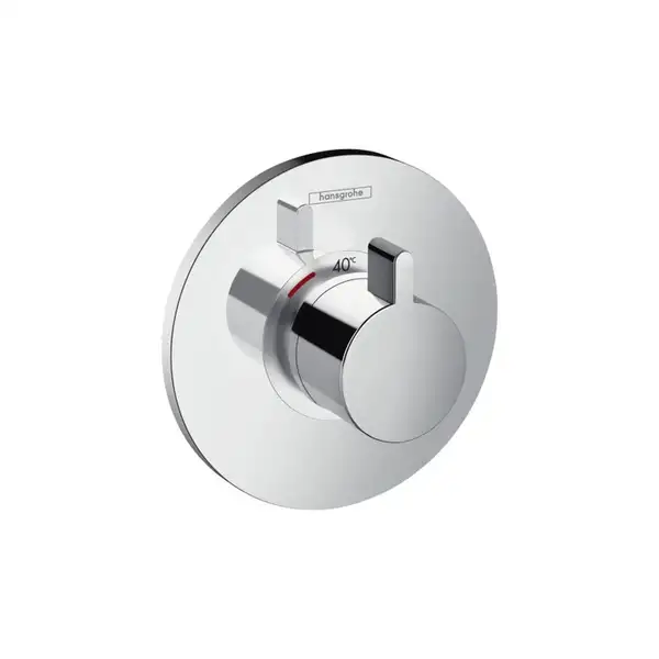 Термостат для душа Hansgrohe Ecostat S Highflow (цвет - хром) (15756000) фото 1 Aquada.com.ua