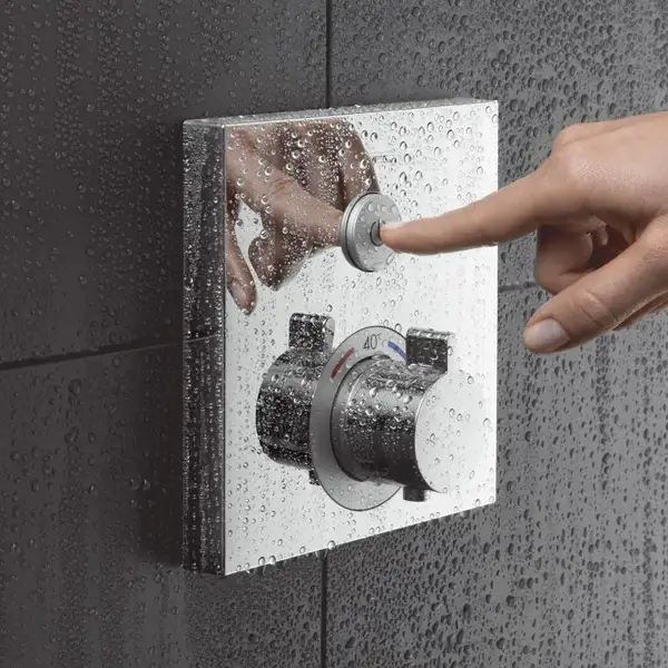 Термостат для душа на 1 потребитель Hansgrohe ShowerSelect (цвет - хром) (15762000) фото 4 Aquada.com.ua