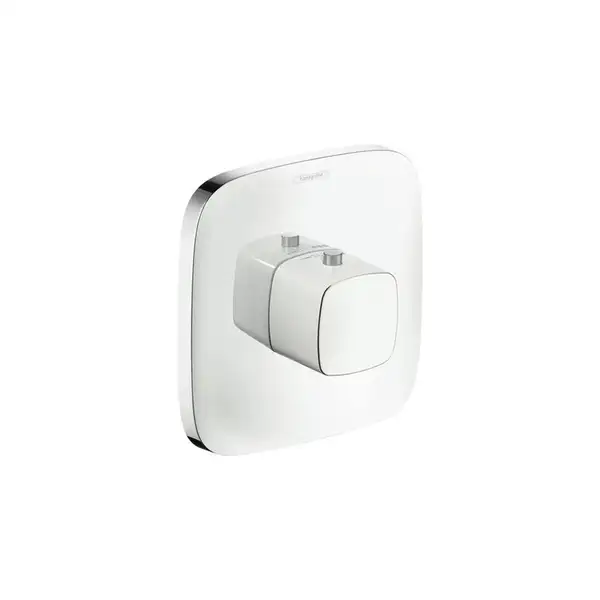 Термостат для душа Hansgrohe PuraVida (цвет - хром/белый) (15772400) фото 1 Aquada.com.ua
