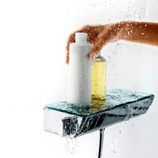 Душевой набор Hansgrohe Ecostat Select/Raindance E120 3jet, хром (27039000) фото 2 Aquada.com.ua