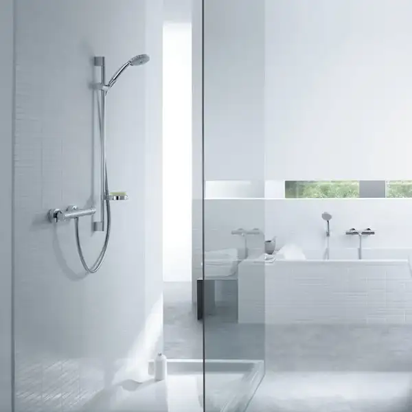 Душевой гарнитур с термостатом Hansgrohe Croma 100 Multi (27086000) фото 3 Aquada.com.ua