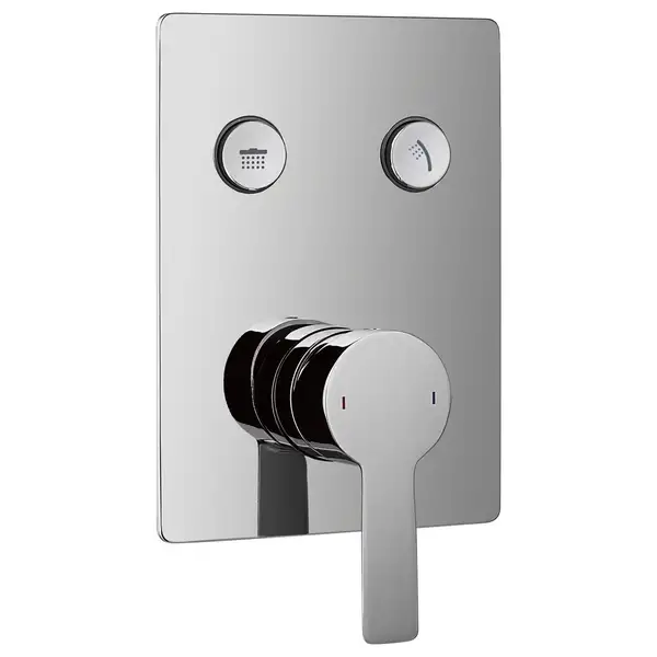 IMPRESE SMART CLICK смеситель для душа скрытый монтаж, 2 режима, хром (ZMK101901201) фото 1 Aquada.com.ua