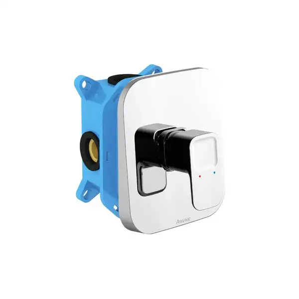 Душевой смеситель скрытого монтажа, для R-box Ravak 10° TD 066.00 хром (X070071) фото 1 Aquada.com.ua