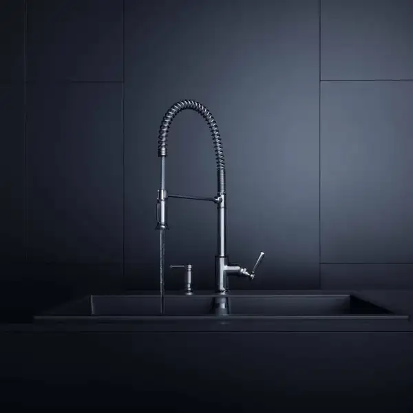 Змішувач для кухні Axor Montreux 210 Semi-Pro, хром (16582000)