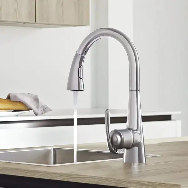 GROHE Сенсорний одноважільний змішувач для мийки Zedra Touch  (30219001) фото 4 Aquada.com.ua