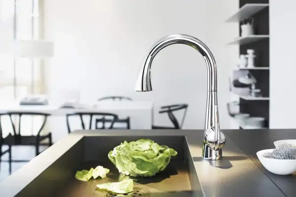 GROHE Сенсорний одноважільний змішувач для мийки Zedra Touch  (30219001) фото 8 Aquada.com.ua