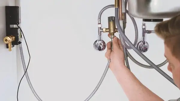 GROHE Сенсорний одноважільний змішувач для мийки Essence Foot Control  (30311000) фото 10 Aquada.com.ua