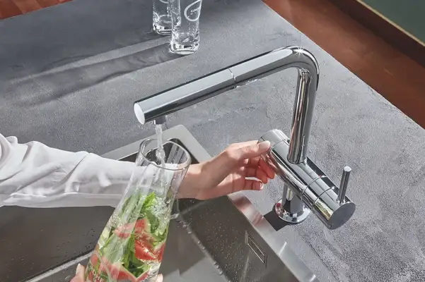 Комплект змішувача для кухні із фільтром Grohe Blue Pure (30382000)