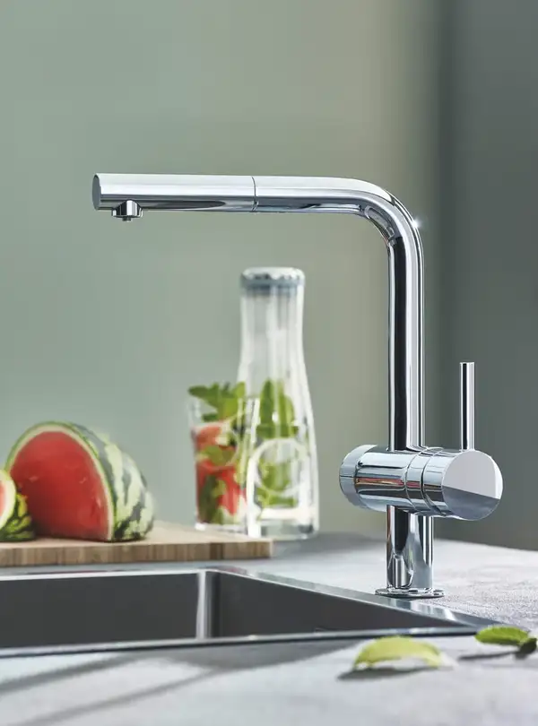 Комплект змішувача для кухні із фільтром Grohe Blue Pure (30382000)