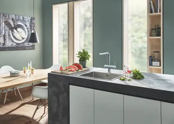 Комплект змішувача для кухні із фільтром Grohe Blue Pure (30382000)