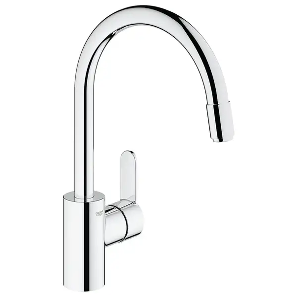 Смеситель однорычажный для кухни Grohe Eurostyle DN 15 (цвет - хром) (31126002) фото 1 Aquada.com.ua