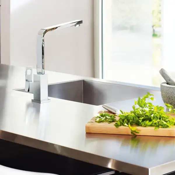 Grohe Eurocube Змішувач для кухні, хром (31255000)