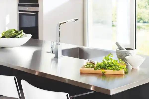 Grohe Eurocube Змішувач для кухні, хром (31255000)