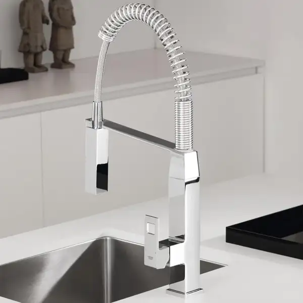 Grohe Eurocube Змішувач для кухні, SuperSteel (31395DC0)