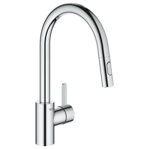 GROHE Смеситель однорычажный для мойки, хром Eurosmart Cosmopolitan (31481001) фото 1 Aquada.com.ua