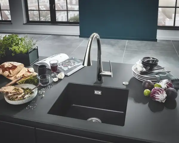 Grohe Zedra Смеситель для кухни, выдвижной, хром (32294002)