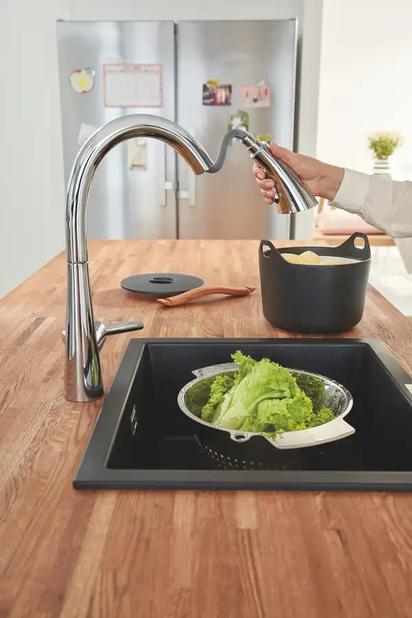 GROHE Одноважільний змішувач для мийки Zedra (32294002) фото 9 Aquada.com.ua