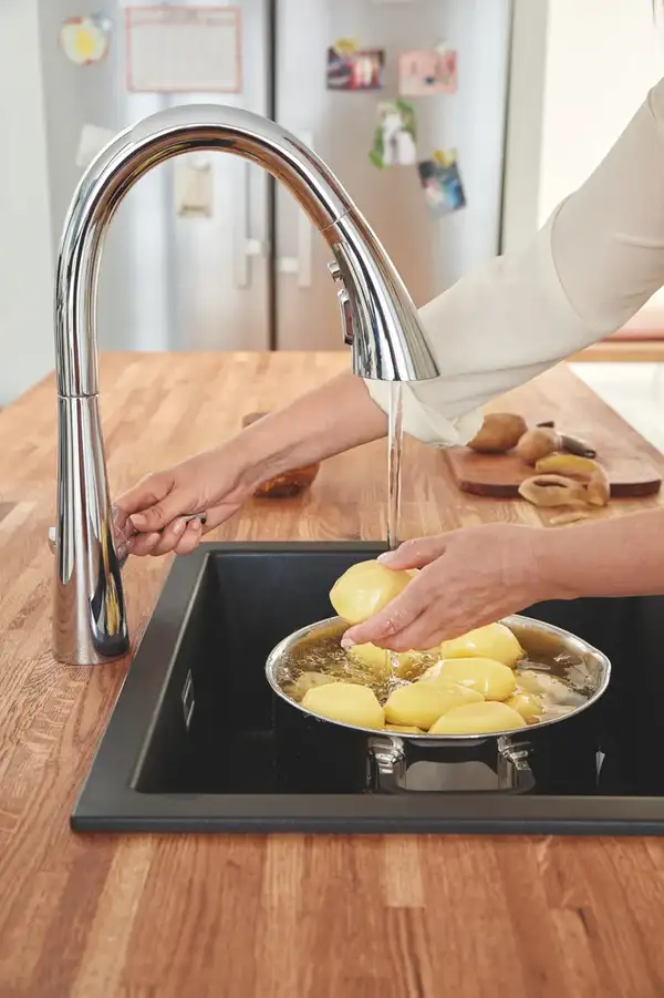 GROHE Одноважільний змішувач для мийки Zedra (32294002) фото 10 Aquada.com.ua