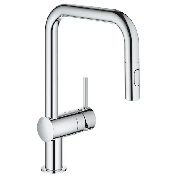 Змішувач для кухні з висувним виливом Grohe Minta (32322002)