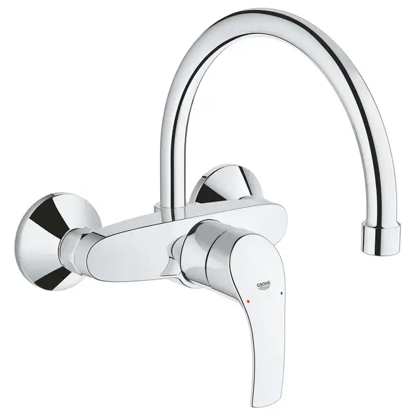GROHE Смеситель для кухни, однорычажный Eurosmart  (32482002)