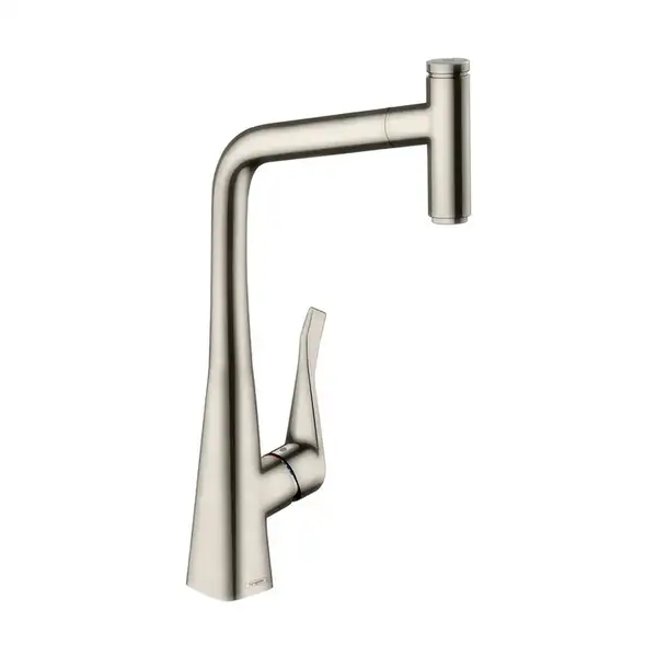 Смеситель для кухни, однорычажный Hansgrohe Select (цвет - сталь) (14884800) фото 1 Aquada.com.ua