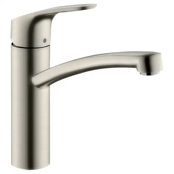 Смеситель для кухни Hansgrohe Focus E (цвет - сталь) (31806800) фото 1 Aquada.com.ua