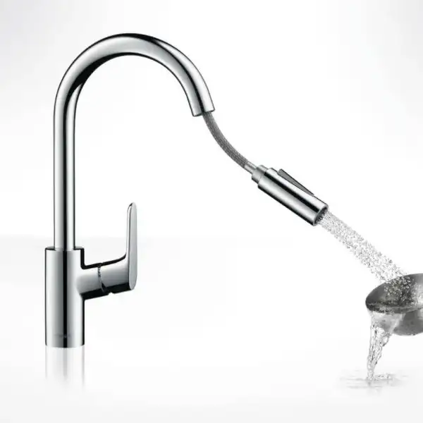 Hansgrohe Focus 240 Смеситель для кухни, черный матовый (31815670)