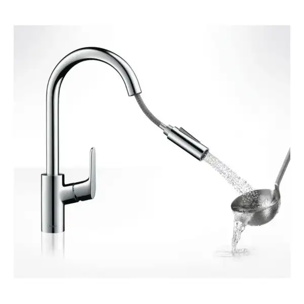 Hansgrohe Focus 240 Змішувач для кухні, сталевий (31815800)