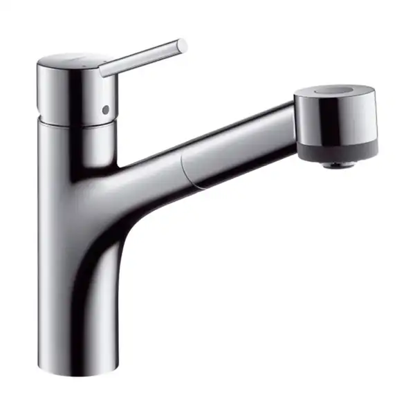 Смеситель для кухни Hansgrohe Talis S (цвет - сталь) (32841800) фото 1 Aquada.com.ua