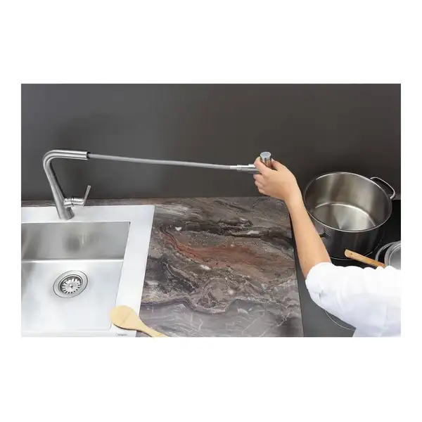 Hansgrohe Talis Select M51 220 1Jet Смеситель для кухни, хром (72822000)