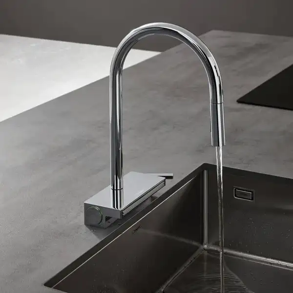 Hansgrohe Aquno Select 170 3jet Кухонный смеситель, хром (73831000)