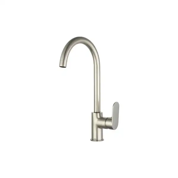 Смеситель кухонный Imprese Laska satin (цвет - сатин) (55040S) фото 1 Aquada.com.ua