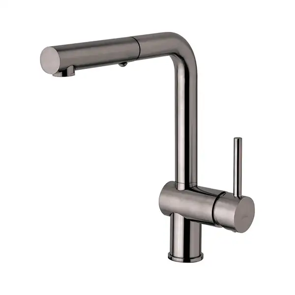 Смеситель для кухни Paffoni Light (LIG285NKNSP-MET)
