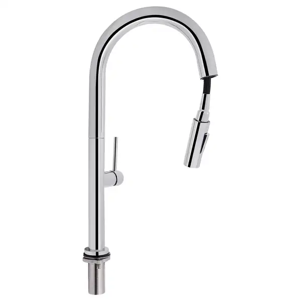 Qtap Lenicka Змішувач для кухні, хром (QTLEN9138103UC)