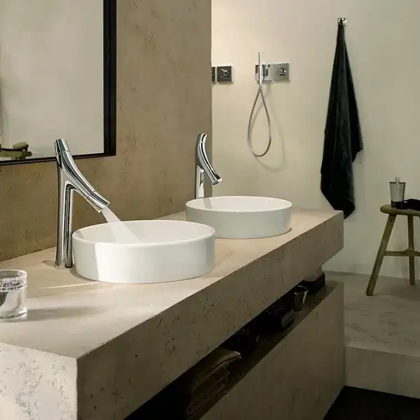Смеситель для раковины Axor Starck Organic (цвет - хром) (12012000) фото 2 Aquada.com.ua