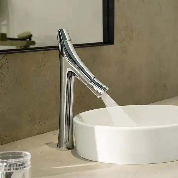 Смеситель для раковины Axor Starck Organic (цвет - хром) (12012000) фото 3 Aquada.com.ua