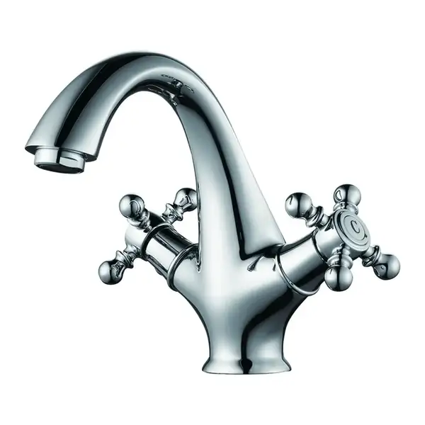 Смеситель для раковины Devit Retro (цвет- хром) (43611127) фото 2 Aquada.com.ua