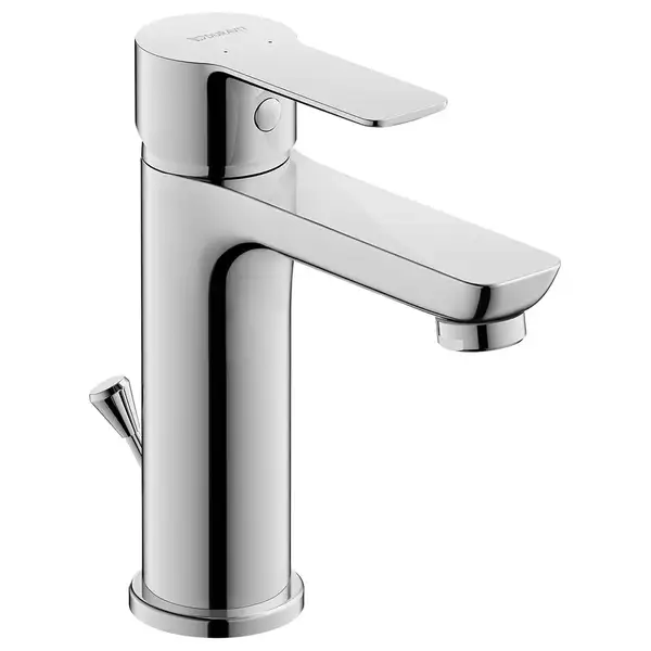 Смеситель для раковины Duravit A.1 (цвет - хром), с донным клапаном (A11020001010) фото 1 Aquada.com.ua